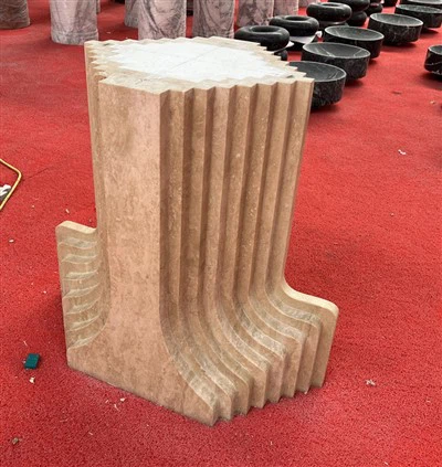 빈티지 석회화 커피 테이블