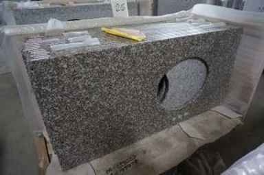 중국 싼 스톤 G664 Bainbrook 브라운 화강암 주방 조리대 및 욕실 허영심 꼭대기