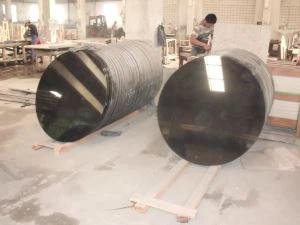 중국 절대 검은 화강암 테이블 상판 라운드