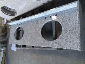 중국 G655 화이트 화강암 허영 상판