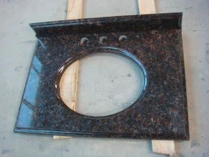 인도 화강암 탄 브라운 허영 탑스