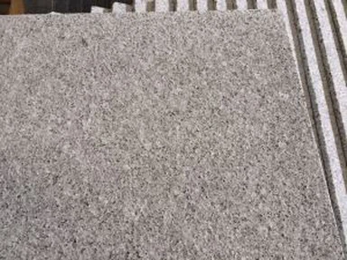 천연 석재 G603 중국 가벼운 회색 화강암 포장 타일에 대한 flamed 타일