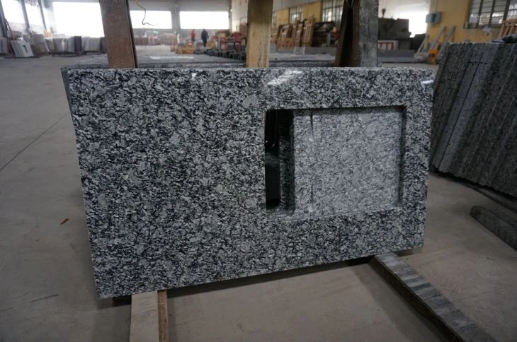 White wave granite vanity tops