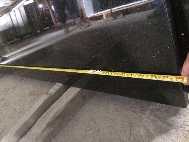 Black Galaxy granite slabs