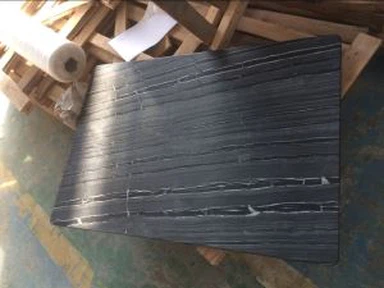 고대 나무 대리석 테이블 탑스