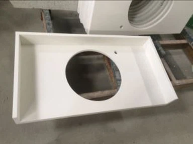 흰색 인공 석 영 허영 심이 탑 스