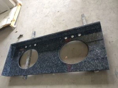 블루 펄 더블 싱크 허영심 탑