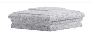 그레이 화강암 램프 포스트 캡