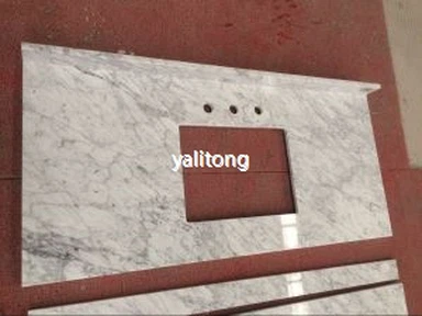 화이트 카라 라 대리석 허영 상위 도매