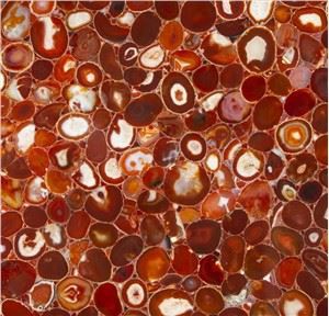 붉은 마노 준보석