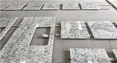 브라질 화이트 갤럭시 화강암 카운터