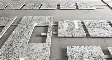 브라질 화이트 갤럭시 화강암 카운터