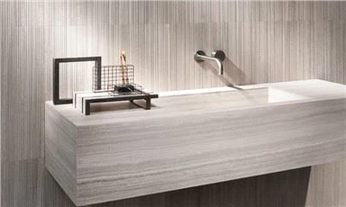 중국 화이트 우드 대리석 욕실 싱크대 조리대